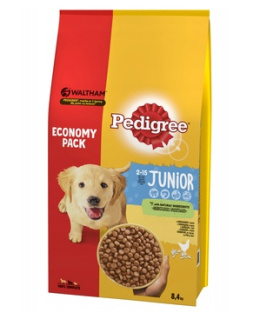 PEDIGREE Junior Kurczak z Ryżem 8.4kg Średnie Rasy