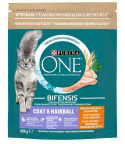 Purina ONE COAT&HAIRBALL kurczak ziarna 800g