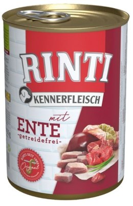 Rinti Kennerfleisch Ente pies - kaczka puszka 400g