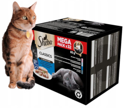 Sheba Classics mix rybny 32x85g