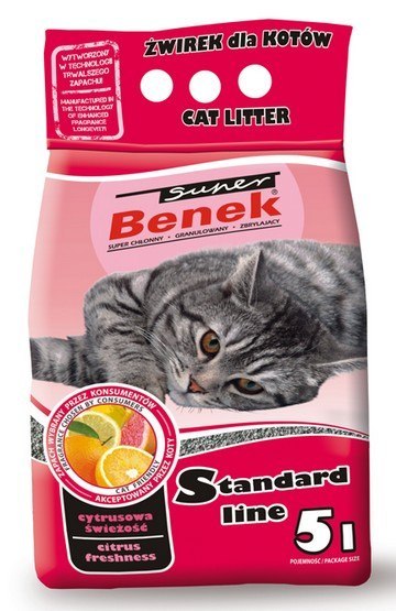 Super Benek Cytrusowa Świeżość (różowy) 5L Super Benek Cytrusowa Świeżość (różowy) 5L