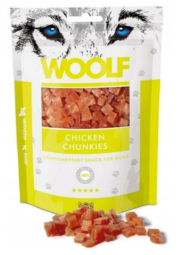 Woolf Soft Chicken Chunkies 100g