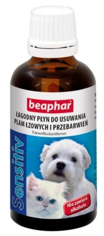 Beaphar Łagodny płyn do usuwania plam łzowych 50ml