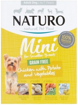 Naturo Grain Free Mini Kurczak, ziemniaki i warzywa 150g