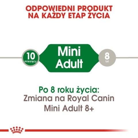 Royal Canin Mini Adult karma sucha dla psów dorosłych, ras małych 2kg Royal Canin Mini Adult karma sucha dla psów dorosłych, ras małych 2kg