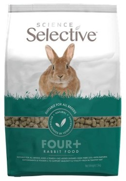Supreme Petfoods Science Selective Rabbit Four+ Food 1,5kg