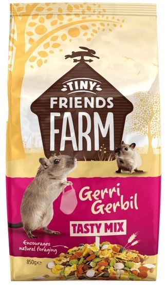 Supreme Petfoods Tiny Friends Farm Gerri Gerbil Tasty Mix 850g Supreme Petfoods Tiny Friends Farm Gerri Gerbil Tasty Mix 850g