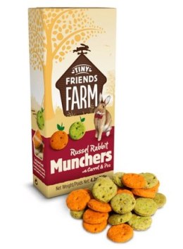 Supreme Petfoods Tiny Friends Farm Russell Rabbit Munchers 120g