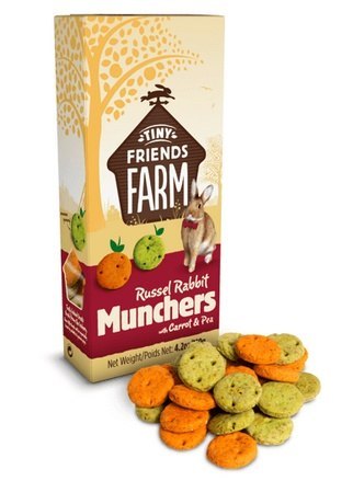 Supreme Petfoods Tiny Friends Farm Russell Rabbit Munchers 120g Supreme Petfoods Tiny Friends Farm Russell Rabbit Munchers 120g