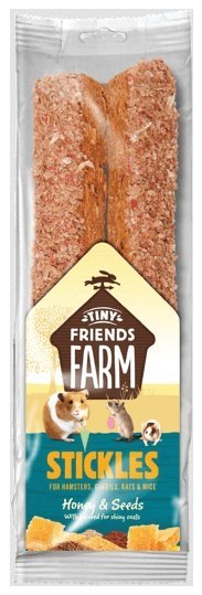 Supreme Petfoods Tiny Friends Farm Stickles Honey & Seeds 100g Supreme Petfoods Tiny Friends Farm Stickles Honey & Seeds 100g