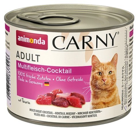 Animonda Carny Adult Mix Mięsny puszka 200g Animonda Carny Adult Mix Mięsny puszka 200g