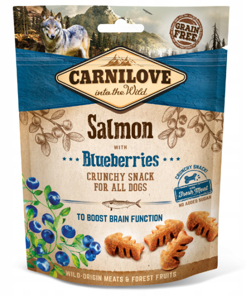 Carnilove Snack Salmon & Blueberries 200g