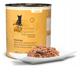 Catz Finefood N.07 Wołowina i cielęcina 800g