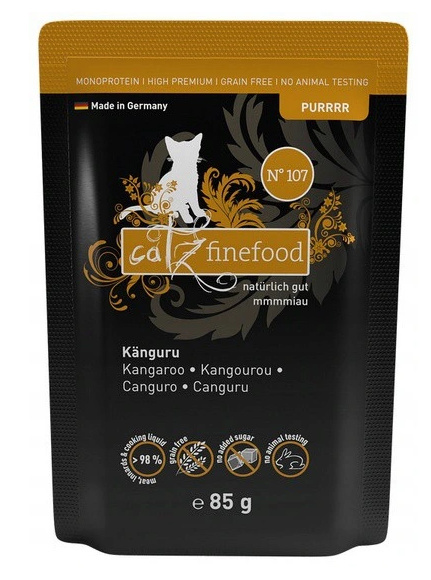 Catz Finefood N.107 mokra karma Kangur 85g