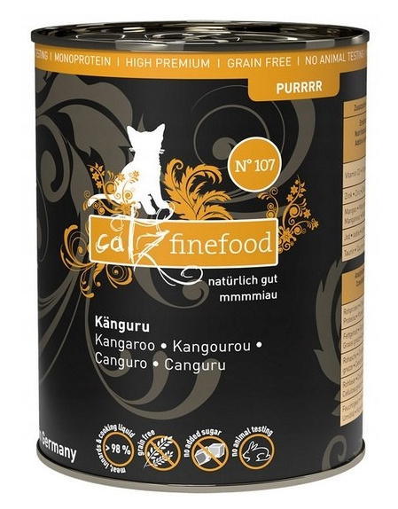 Catz Finefood Purrrr N.107 Kangur puszka 400g