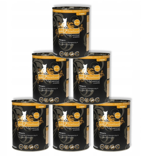 Catz Finefood Purrrr N.107 Kangur puszka 6x400g