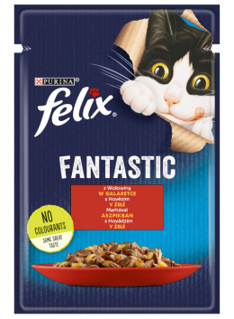 Felix Fantastic Wołowina saszetka 85g