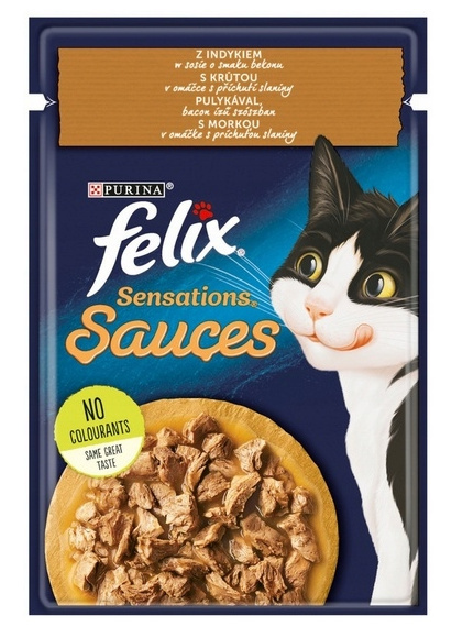 Felix Sensations Sauces Indyk sos bekonowy 85g