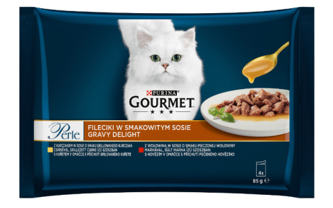 Gourmet Gravy Delight FILECIKI W SMAKOWITYM SOSIE 4x85g