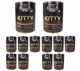 Karma dla kota Kitty Kawałki w sosie Mix 12x415g