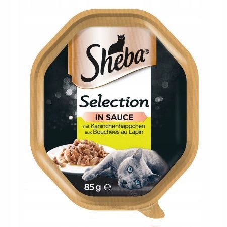 SHEBA Selection 85g z Królikiem w sosie